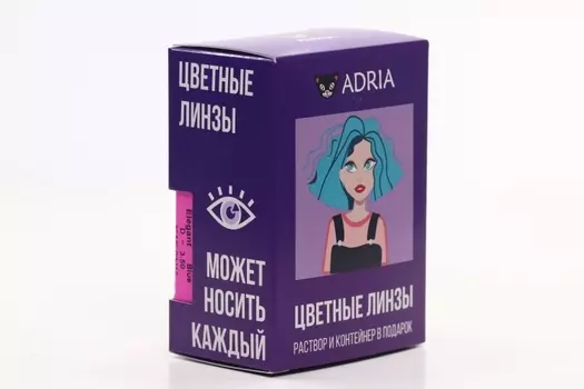 Контактные линзы Adria O2O2 мягкие/силикон-гидрогелевые/ежемесячные -6.00/14.2/8.6, 12 шт