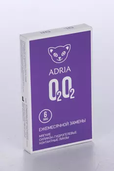 Контактные линзы Adria O2O2 мягкие/корригирующие/дневные/ежемесячные -5.00/14.2/8.6, 6 шт