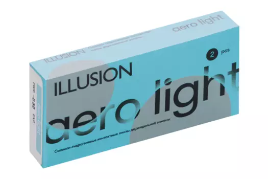 Контактные линзы Aero Light 2 недели -0.50 /14.2/8.7, 2 шт