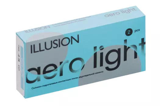 Контактные линзы Aero Light 2 недели -0.75 /14.2/8.7, 2 шт