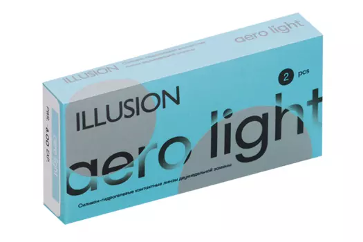 Контактные линзы Aero Light 2 недели -6.00 /14.2/8.7, 2 шт