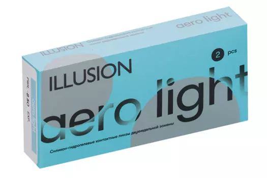 Контактные линзы Aero Light 2 недели -8.50 /14.2/8.7, 2 шт