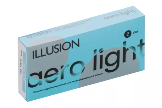 Контактные линзы Aero Light 2 недели -9.00 /14.2/8.7, 2 шт