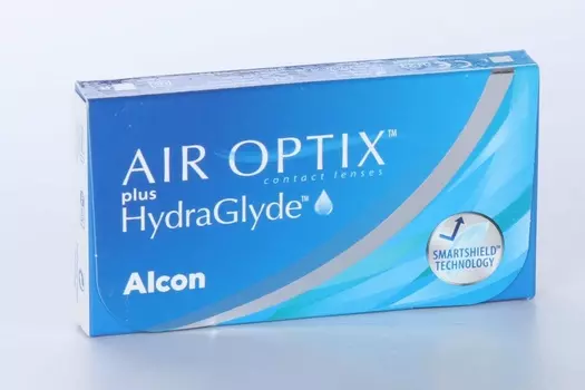 Контактные линзы Air Optix plus HydraGlyde (6) -5.50, 6 шт