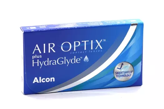Контактные линзы Air Optix plus HydraGlyde (6) -3.75, 6 шт