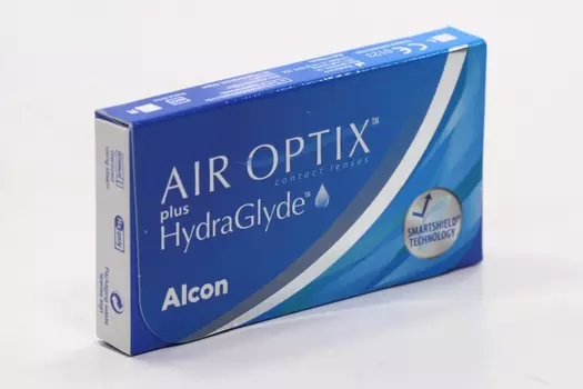 Контактные линзы Air Optix plus HydraGlyde (6) -4.25, 6 шт