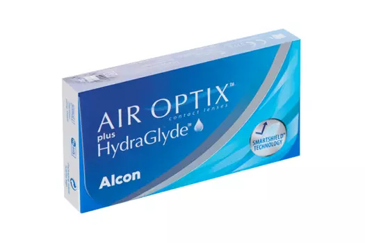 Контактные линзы Air Optix plus HydraGlyde (диоптрия -7,5), 6 шт