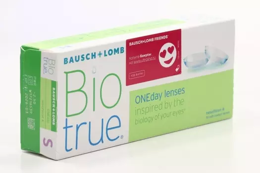 Контактные линзы Bausch+Lomb Biotrue ONEday R 8.6 D -2.50 30 шт