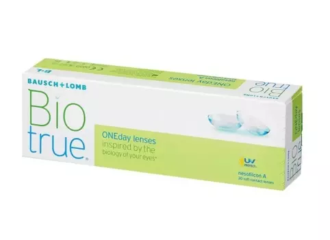 Контактные линзы Bausch+Lomb Biotrue ONEday R 8.6 D -2.75, 30 шт
