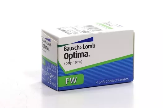 Линзы Bausch+Lomb Optima FW контактные R 8.7 (диоптрия -8,5), 4 шт