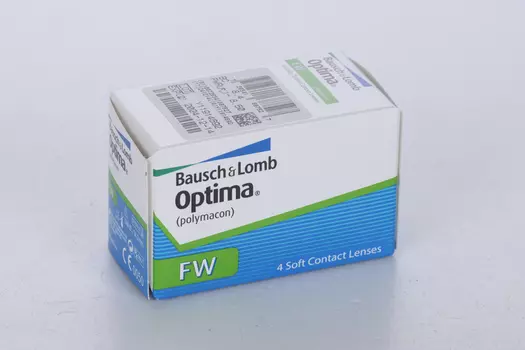 Линзы Bausch+Lomb Optima FW контактные R 8.4 (диоптрия -8,5), 4 шт