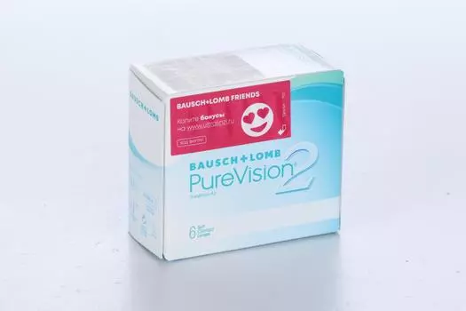 Контактные линзы Bausch+Lomb Pure Vision 2 R 8.6 D -2.75, 6 шт