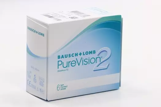 Контактные линзы Bausch+Lomb Pure Vision 2 R 8.6 D -3.50, 6 шт