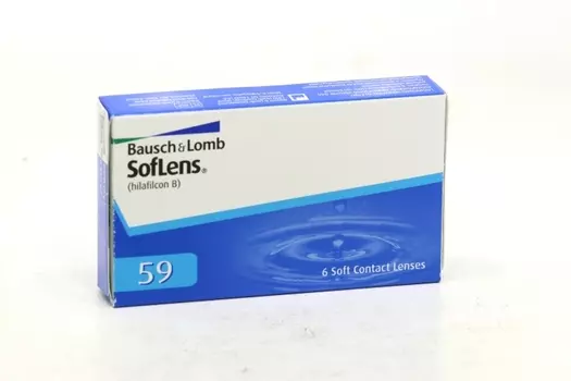 Линзы Bausch+Lomb SofLens 59 контактные R 8.6 (диоптрия -5,75), 6 шт