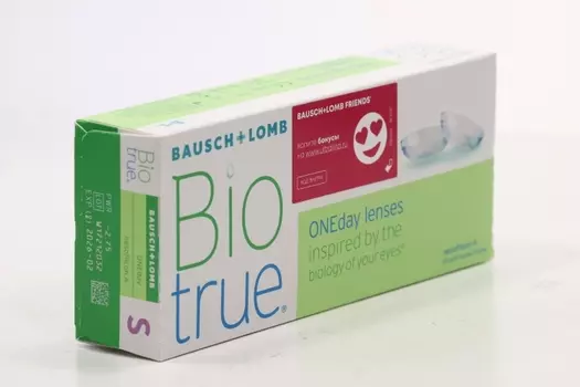 Контактные линзы Bausch+Lomb Soflens Daily Disposable R 8.6 D -1.75 30 шт