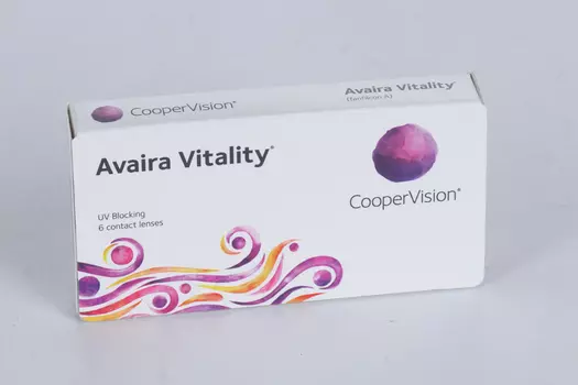 Контактные линзы Cooper Vision Avaira Vitality D -3.75 R 8.4, 6 шт