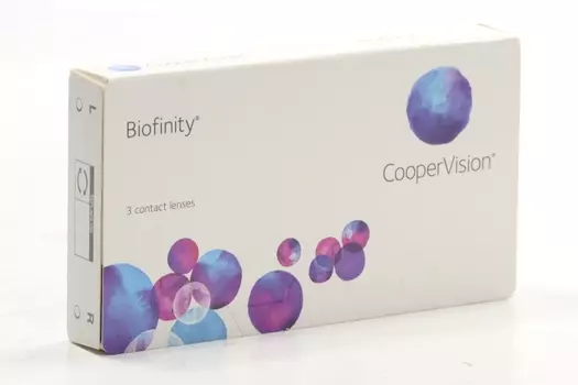 Контактные линзы Cooper Vision Biofinity 8.6 (диоптрия -8,0), 3 шт
