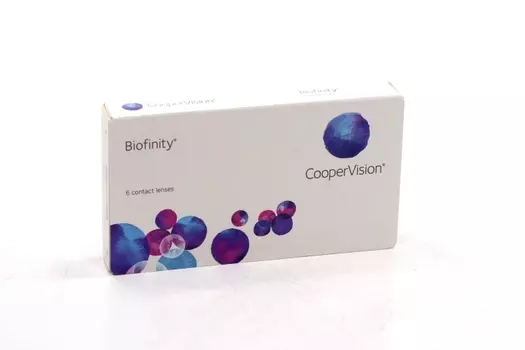 Контактные линзы Cooper Vision Biofinity D -1.5 R 8.6, 6 шт