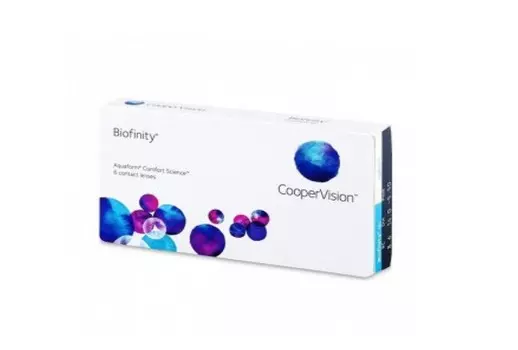 Контактные линзы Cooper Vision Biofinity D -3.75 R 8.6, 6 шт