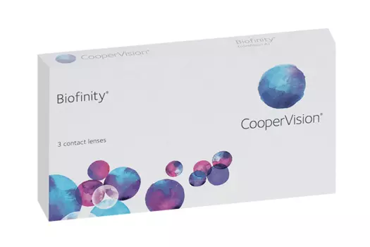 Контактные линзы Cooper Vision Biofinity D -3.75 R 8.6, 3 шт
