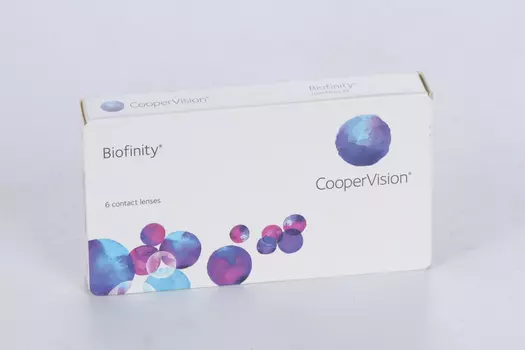Контактные линзы Cooper Vision Biofinity D -4.0 R 8.6, 6 шт