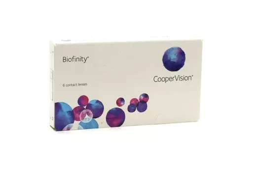 Контактные линзы Cooper Vision Biofinity D -5.0 R 8.6, 6 шт