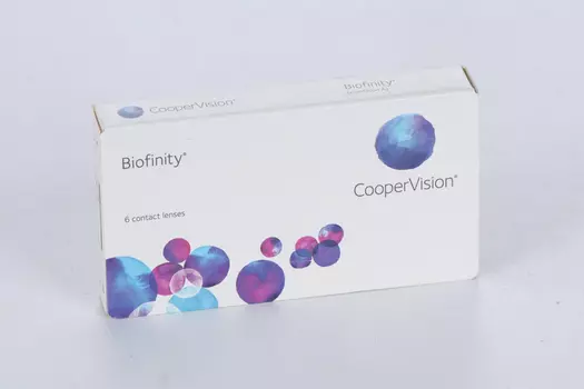 Контактные линзы Cooper Vision Biofinity D -5.50 R 8.6, 6 шт