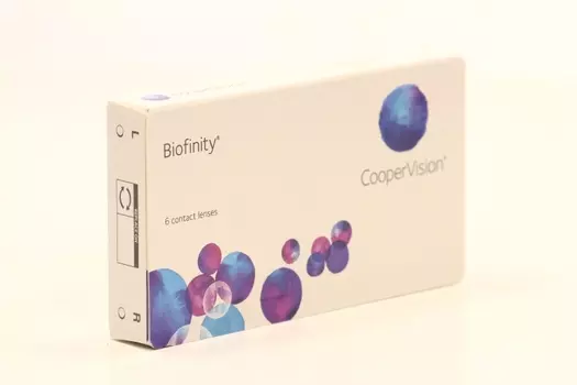Контактные линзы Cooper Vision Biofinity D-5.25 R 8.6, 6 шт