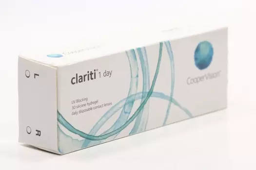 Контактные линзы Cooper Vision Clariti 1-day D -2.25 R 8.6, 30 шт