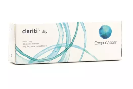 Контактные линзы Cooper Vision Clariti 1-day (диоптрия -5,5), 30 шт