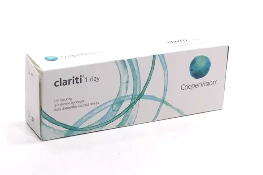 Контактные линзы Cooper Vision Clariti 1-day (диоптрия -4,5), 30 шт