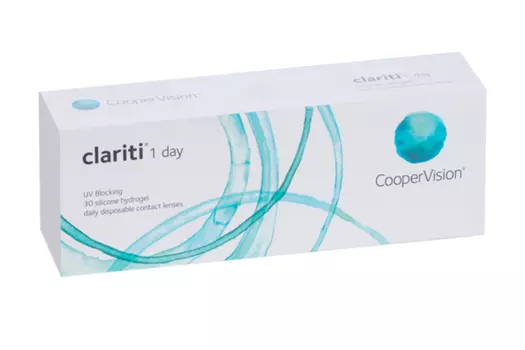 Контактные линзы Cooper Vision Clariti 1-day D -3.5 R 8.6, 30 шт