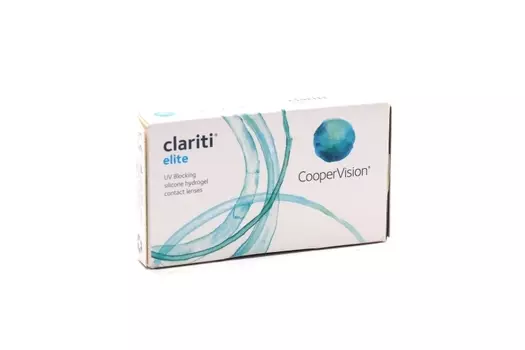 Контактные линзы Cooper Vision Clariti Elite (диоптрия -6,0), 6 шт