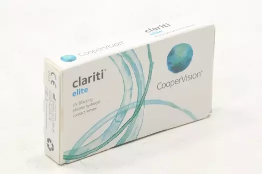Контактные линзы Cooper Vision Clariti Elite (диоптрия -8,0), 6 шт
