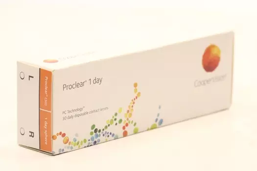 Контактные линзы Cooper Vision Proclear 1 day D -3.5 R 8.7, 30 шт