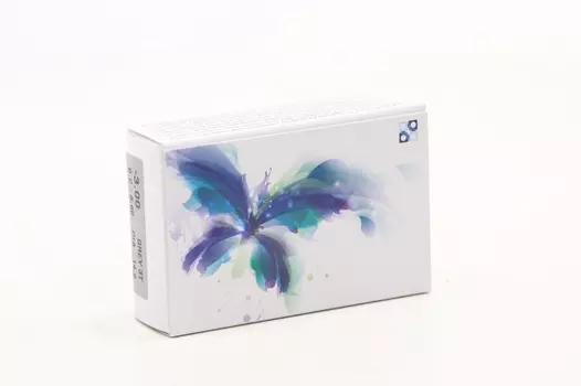 Контактные линзы цветные Офтальмикс Butterfly 3-Color жемчужно-серый D -3.0 DIA 14.2