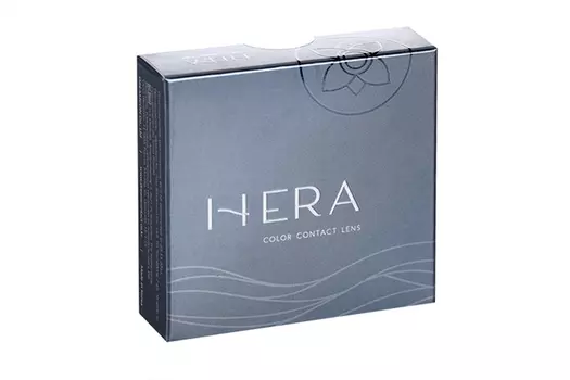 Контактные линзы HERA Dreamcon Vogue D 0.00 голубые