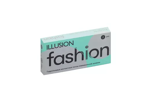 Контактные линзы ILLUSION fashion -0,75/14.2/8.6, 2 шт