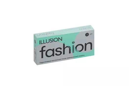 Контактные линзы ILLUSION fashion -1,00/14.2/8.6, 2 шт