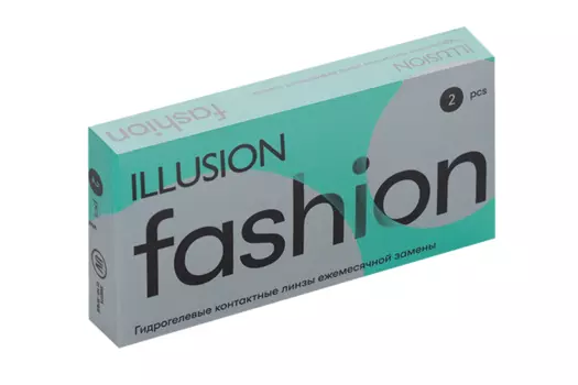 Контактные линзы ILLUSION fashion -8.50/14.2/8.6, 2 шт