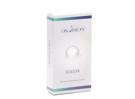 Контактные линзы Okvision Season на 3 месяца D -3.00 R 8.6, 2 шт