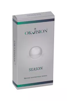 Контактные линзы Okvision Season на 3 месяца D -3.50 R 8.6, 2 шт