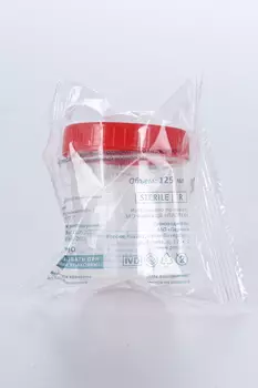 Контейнер Клинса д/биопроб стерил универсальная крышка, 125 мл