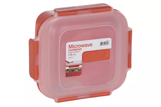 Контейнер LOCK&LOCK квадратный д/микроволновой печи 1,1 л