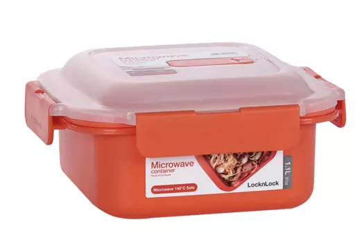 Контейнер LOCK&LOCK прямоугольный д/микроволновой печи 1,1 л