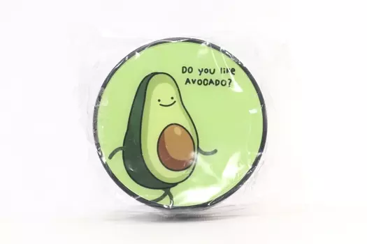 Контейнер Podarkovich Do You Like Avocado Circle д/линз авокадо круглый зеленый