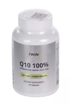 Контрол Тайм 1WIN Q10 100%, 790 мг, 60 шт, капсулы