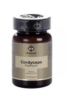 Кордицепс Премиум Тетралаб, 60 шт, капсулы