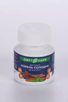 Корень солодки Jetlife экстракт, 60 шт, капсулы