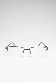 Корригирующие очки SALVO, металл, серые, для дальнозорких (+2,25), 1шт
